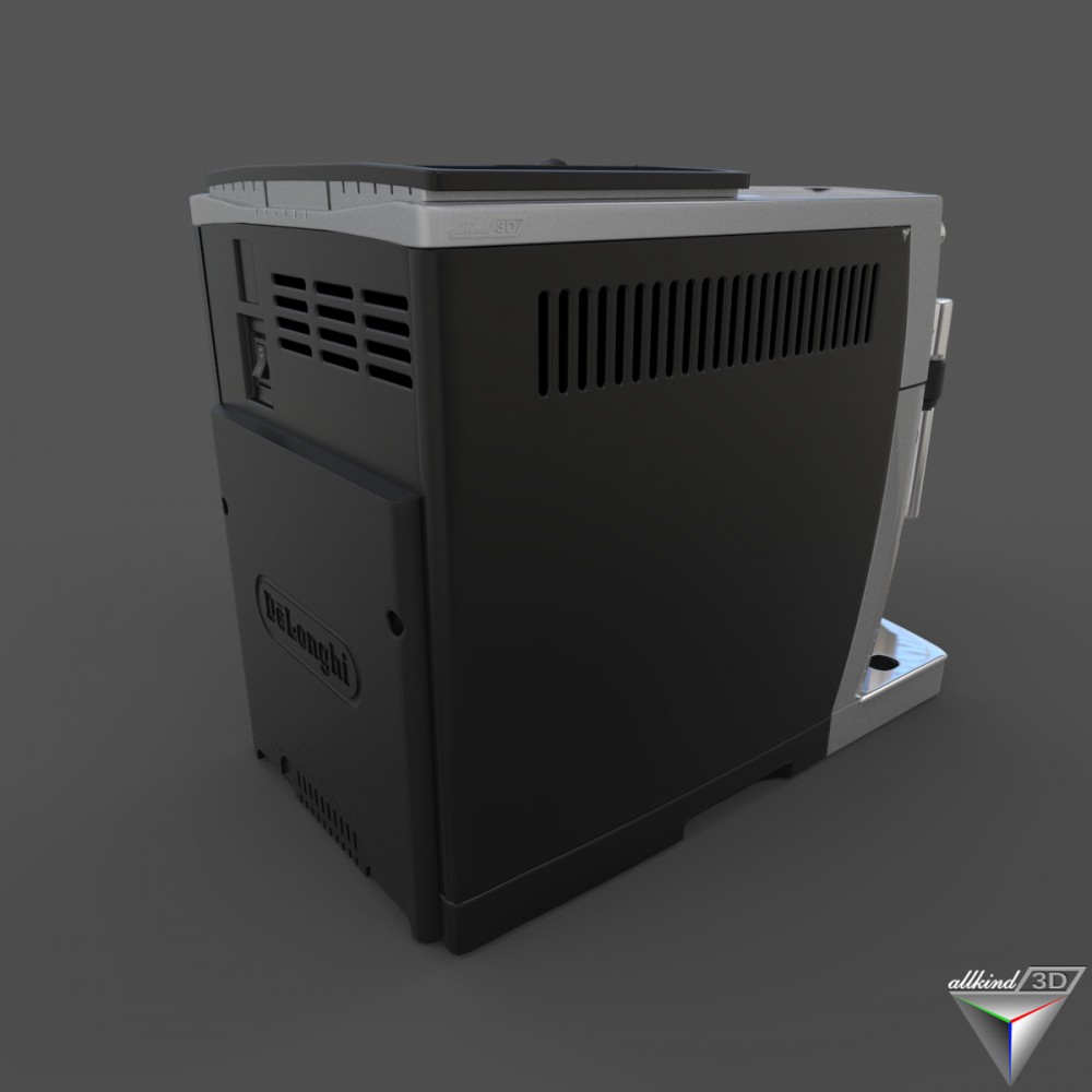 AllKind3D.com 3Dmodel Coffee machine Delonghi Intensa ECAM ...