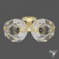 sconce Restoration Hardware Boule de Cristal Double