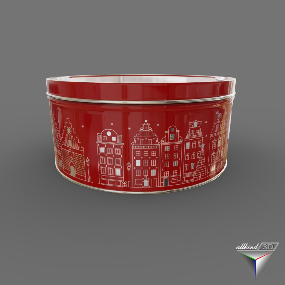 3Dmodel cookies ginger thins IKEA Vintersaga 202223