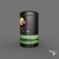 tea can Lipton Green Gunpowder 100g