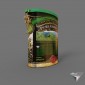 tea can Sun Gardens Pure green tea Zhejiang Gunpowder 100g
