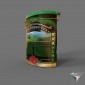 tea can Sun Gardens Pure green tea Zhejiang Gunpowder 100g