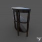 table console Convenience Concepts Newport 3-Shelf