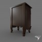 stand bedside table eclecticism style DIY