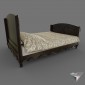 double bed eclecticism style DIY