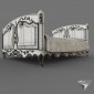 double bed eclecticism style DIY