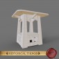table pagoda-style by Charles Limbert 1905