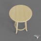 stool wood Adjustable DIY