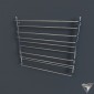 heated towel rail Laris Practik P10 1000x900