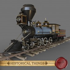 steam locomotive Brooks 2-6-0 Mogul type ''Dillon'' No35