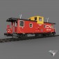 railcar caboose CN PSC