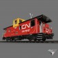 railcar caboose CN PSC