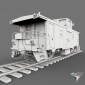 railcar caboose CN PSC