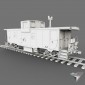 railcar caboose CN PSC