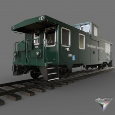 caboose CN PSC Fort Edmonton
